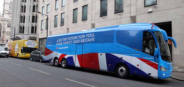 Conservative Party General Election Battle Bus